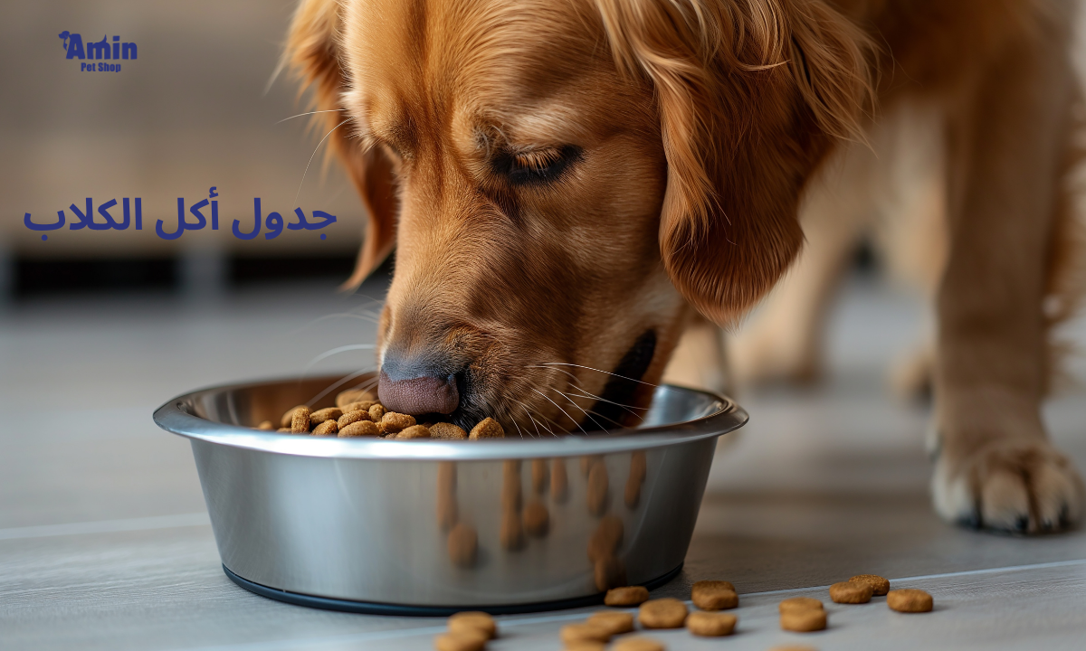 جدول أكل الكلاب لتغذية صحية ومتوازنة لكلبك