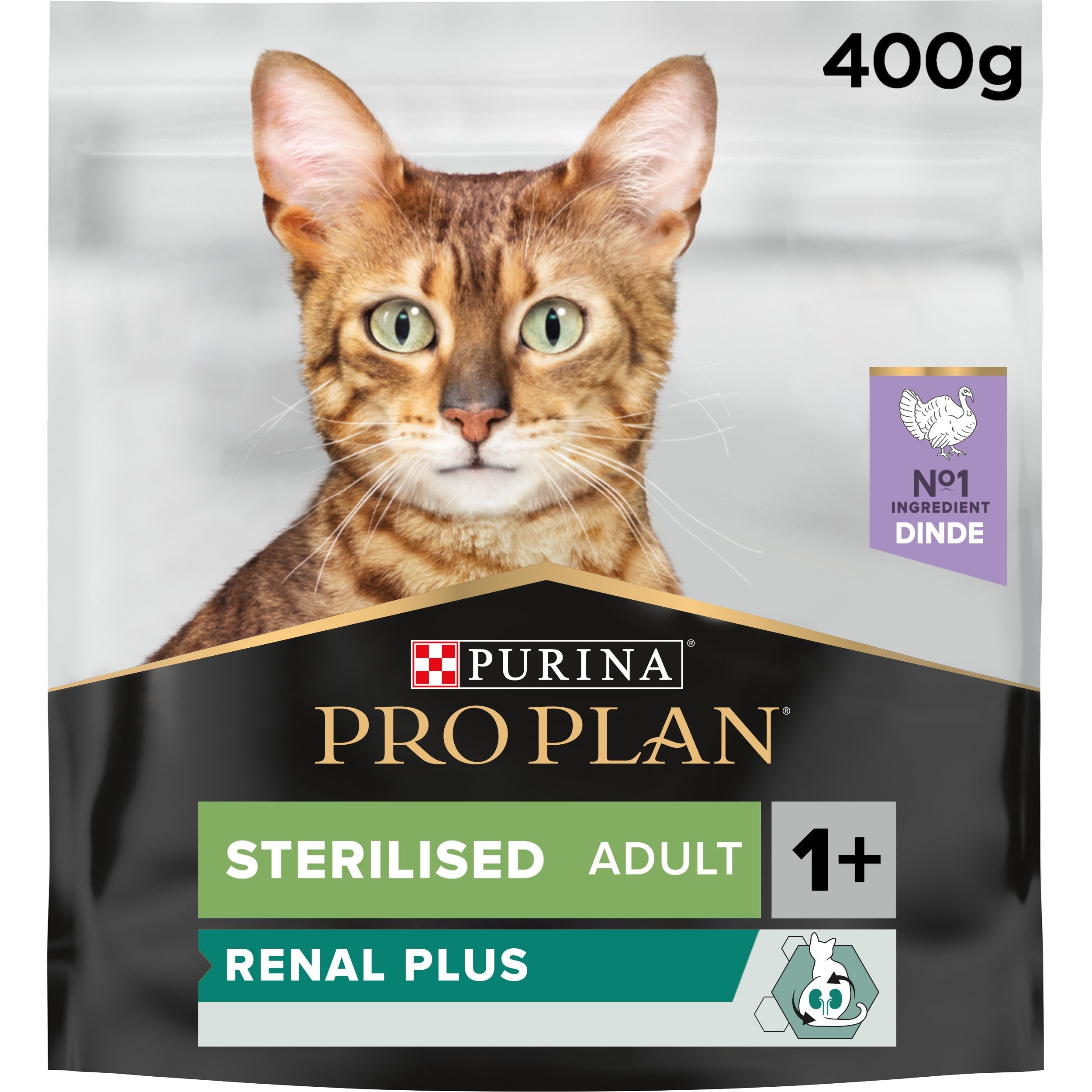 PURINA PRO PLAN Sterilised Adult 1+ yr Rich in Turkey 400g