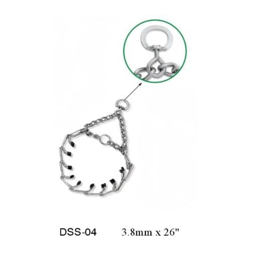 Choker - with Spikes m. DSS-04 3.88*26 mm