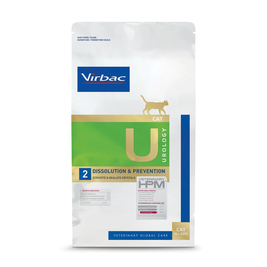 Virbac® Urinary Cat Dry Food Urology Dissolution & Prevention 1.5k