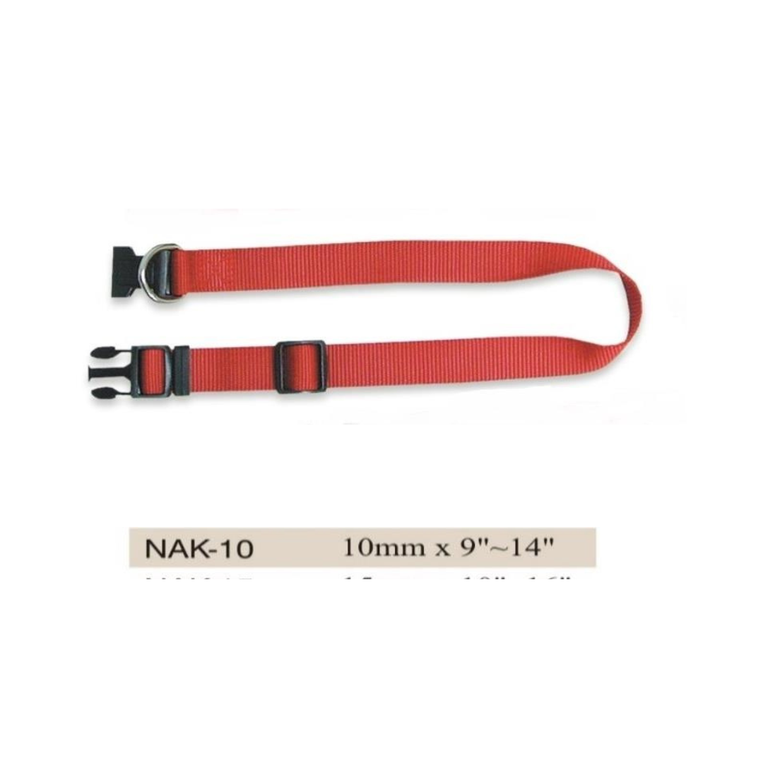 Collar - Nylon with Clip m. NAK-10
