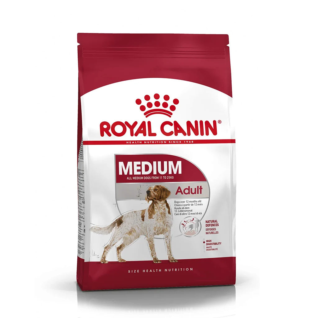 Royal Canin Medium Adult (4 KG) - Dry food for medium dogs from 11 to 25 KG. From 12 months to 7 years