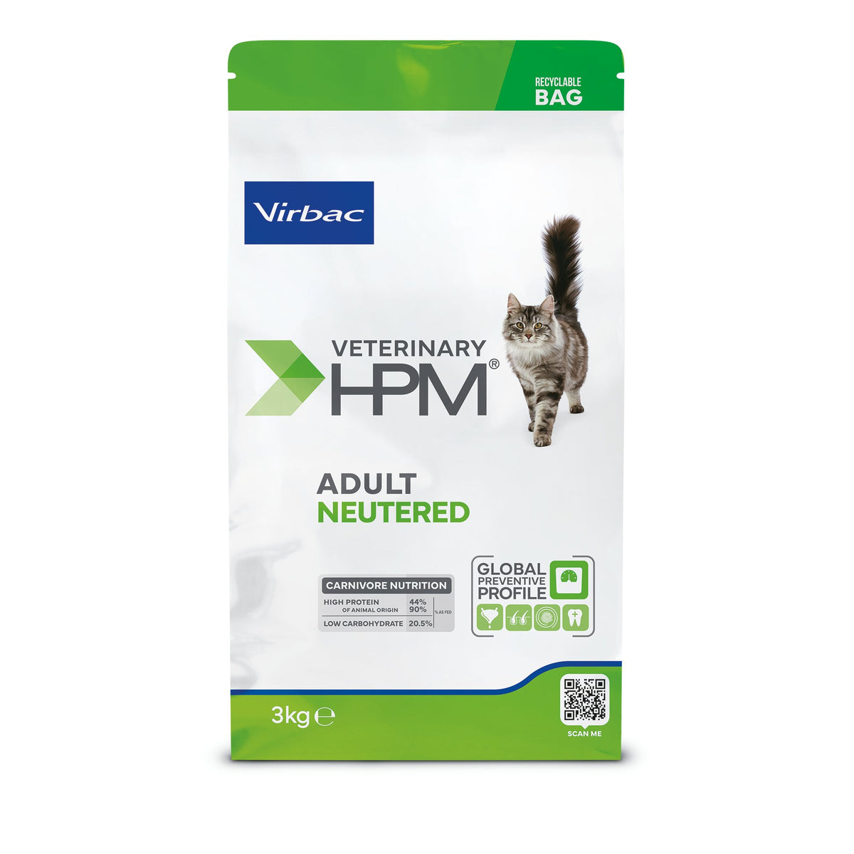 Virbac Cat Adult Neutered Cat 3kg