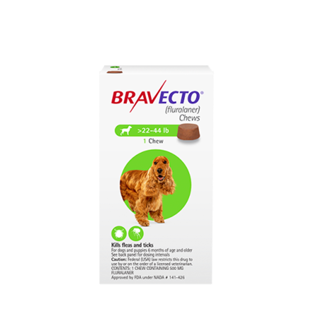 Bravecto Chewable Tablet For Medium Dogs (10 - 20 Kg) X 1 Tablet