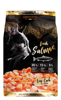 Leonardo Fresh Salmon Dry Food Cats 4kg Order