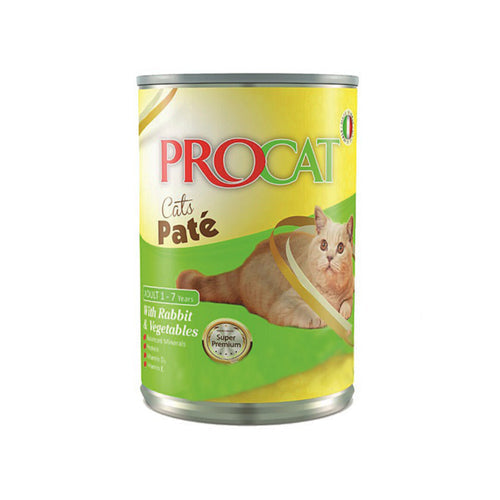 PROCAT Pate With Rabbit & Vegetables 400g