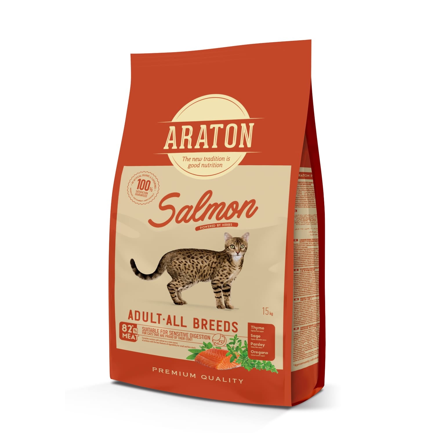 Araton salmon adult all breed 15kg