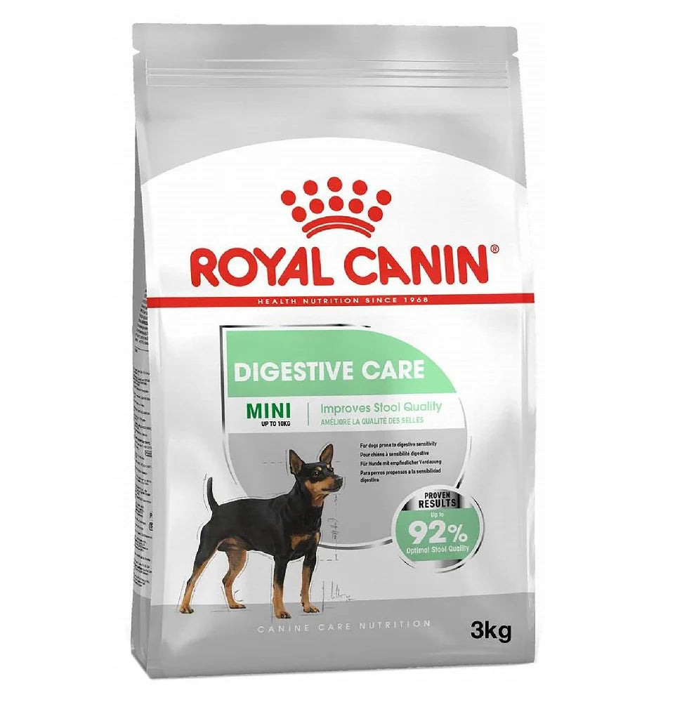 Royal Canin Mini Digestive Care (3 KG) - Dry food for small dogs up to 10 KG prone to digestive sensitivity. Over 10 months