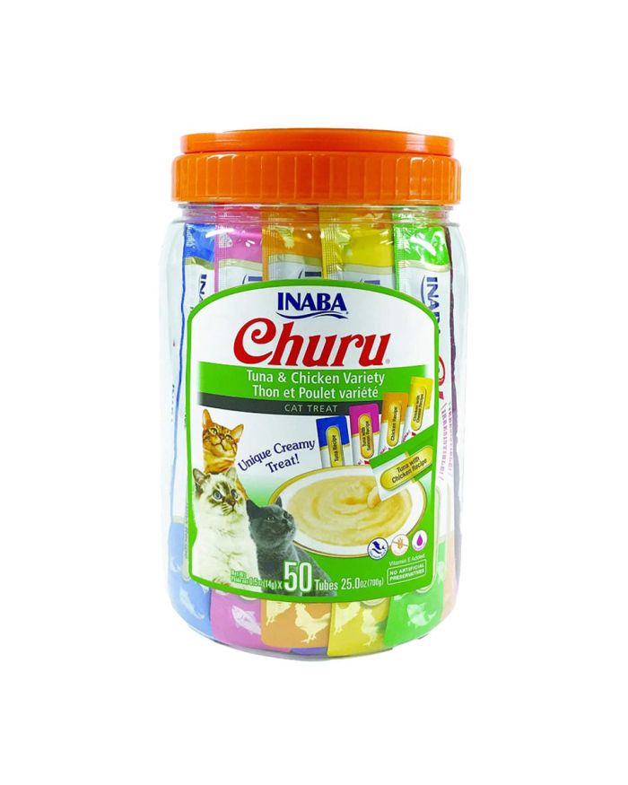 Inaba Churro Cat Treats Chicken And Tuna 700g