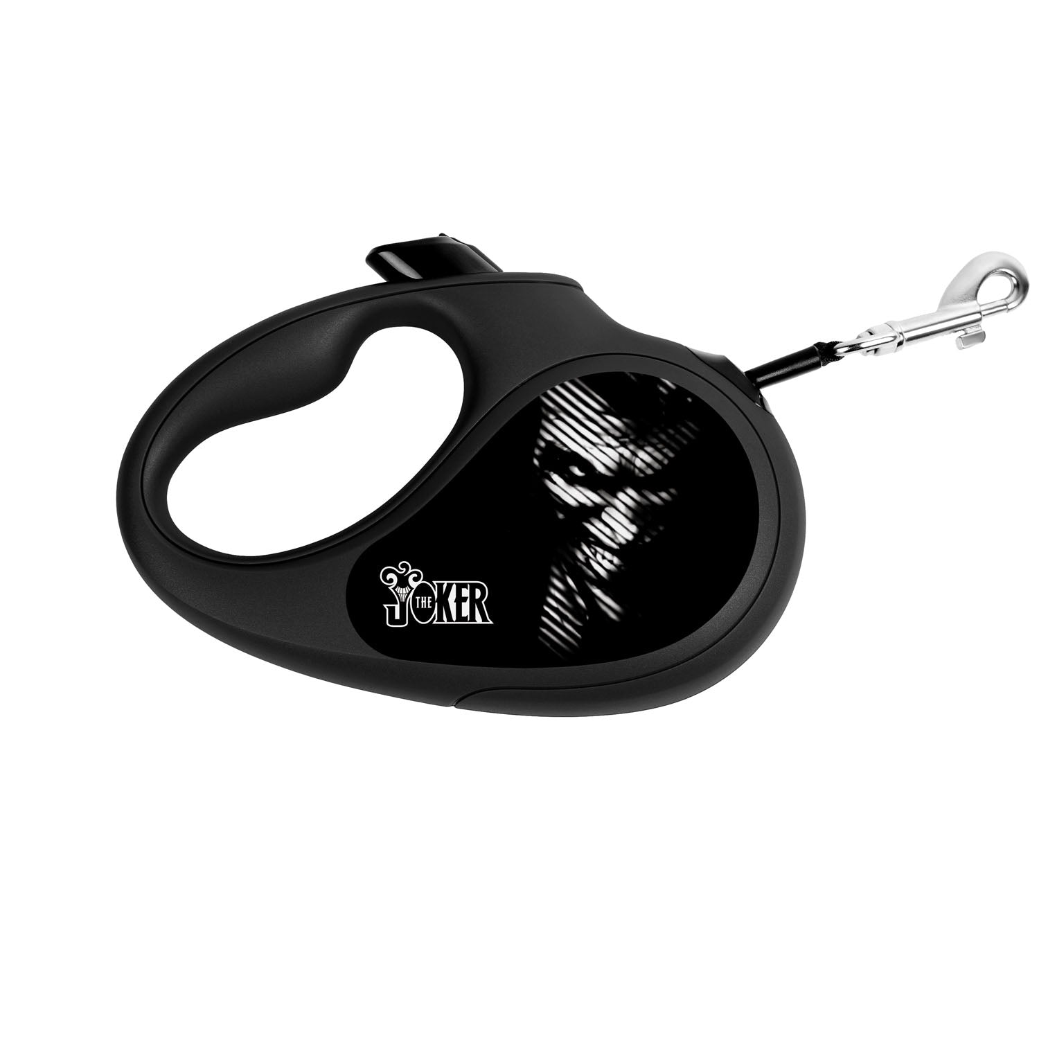 طوق كلاب قابل للسحب من WAUDOG R-leash، "أسود جوكر" - 8125-1027