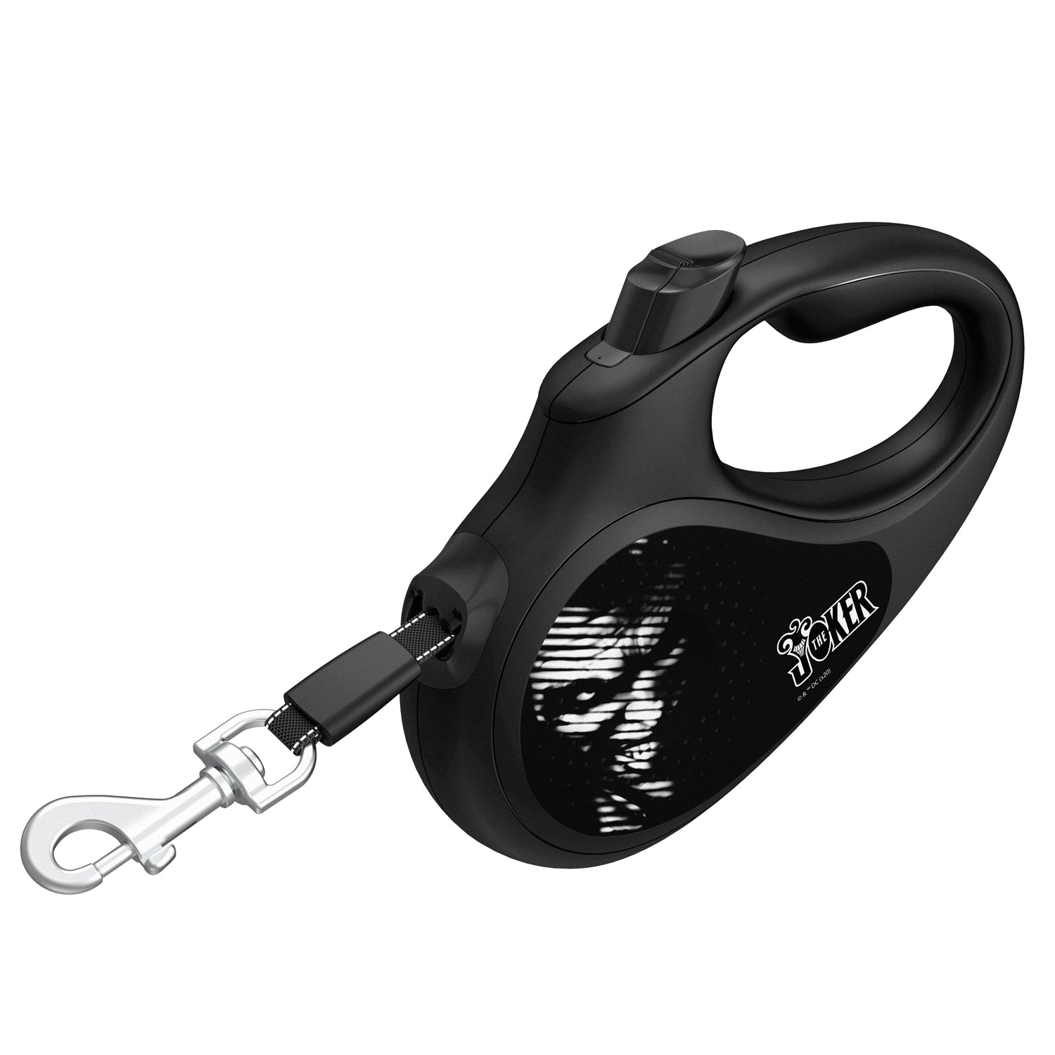 طوق كلاب قابل للسحب من WAUDOG R-leash، "أسود جوكر" - 8125-1027
