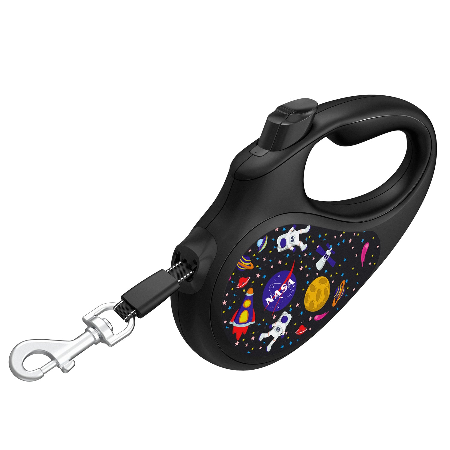 مقود كلاب قابل للسحب من نوع WAUDOG R-leash، "NASA" -8126-0047