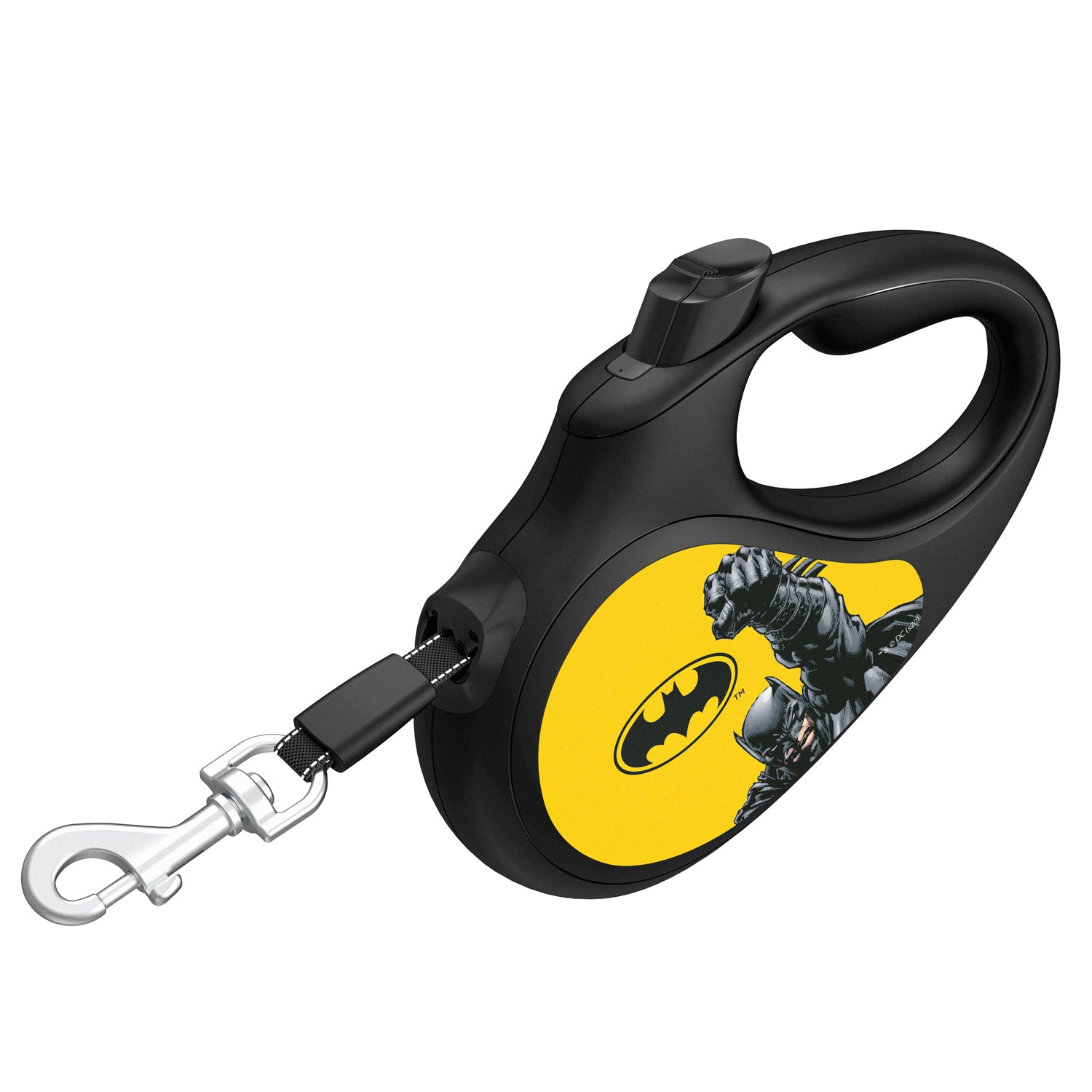مقود كلاب قابل للسحب من نوع WAUDOG R-leash، لون "أصفر باتمان" - 8126-1002