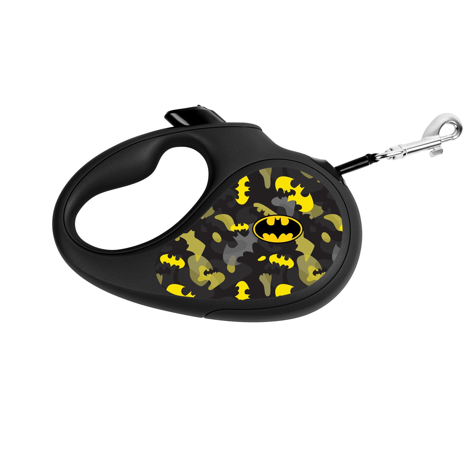 مقود كلاب قابل للسحب من نوع WAUDOG R-leash، بنمط "باتمان" - 8126-1006