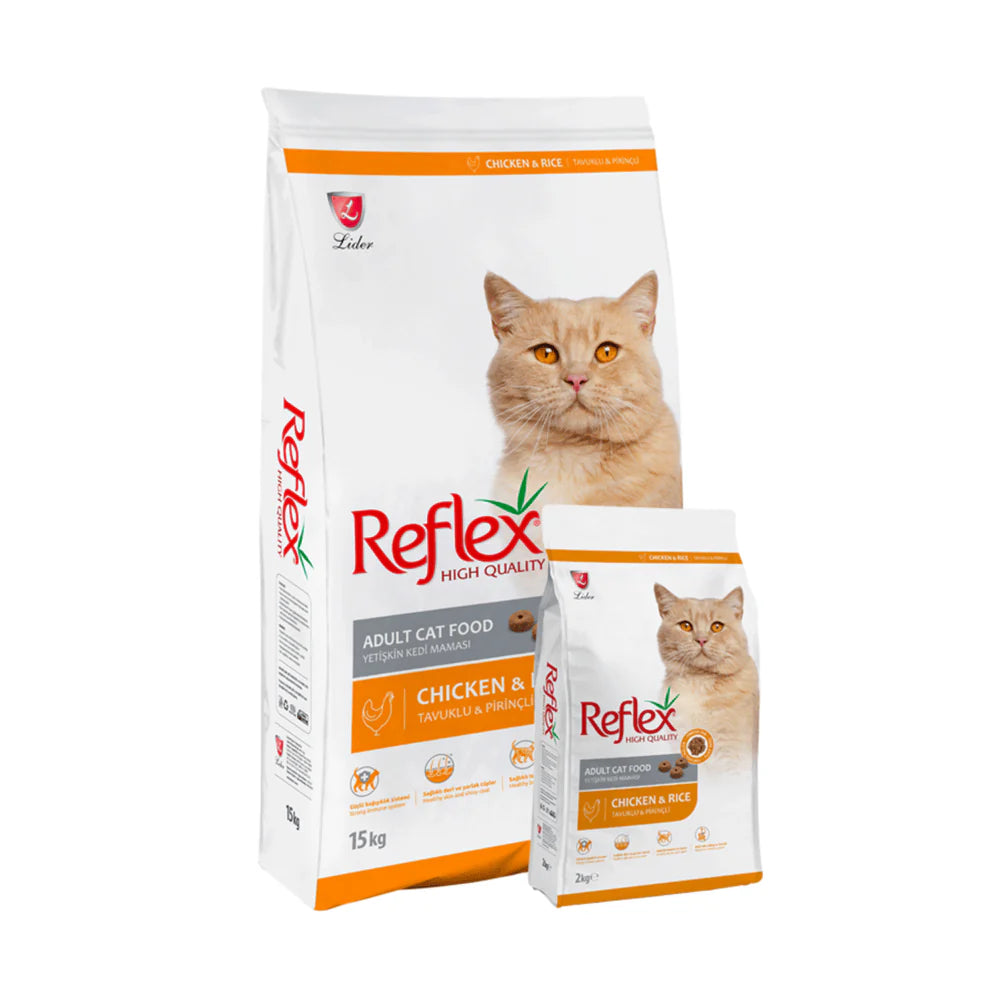Reflex Adult Cat Food with Chicken & Rice 2kg