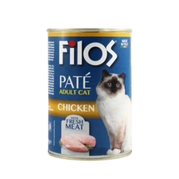 Filos Pate with Chicken- wet cat food 400g