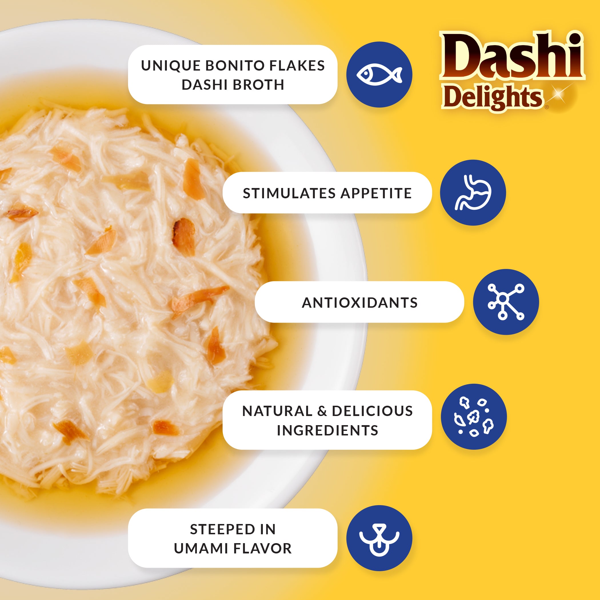 DASHI DELIGHTS
Chicken with Scallop Recipe 70g