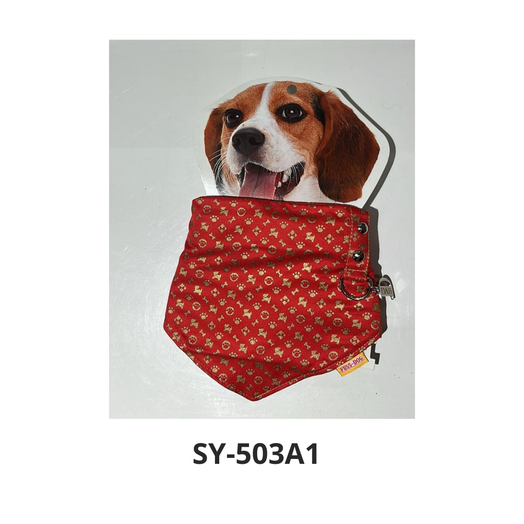 Scarf - Red m. SY-503A1