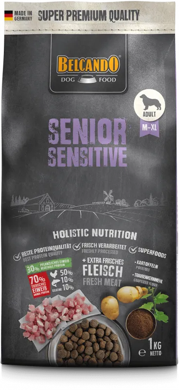 BELCANDO Senior Sensitive 4kg — No Grain Food