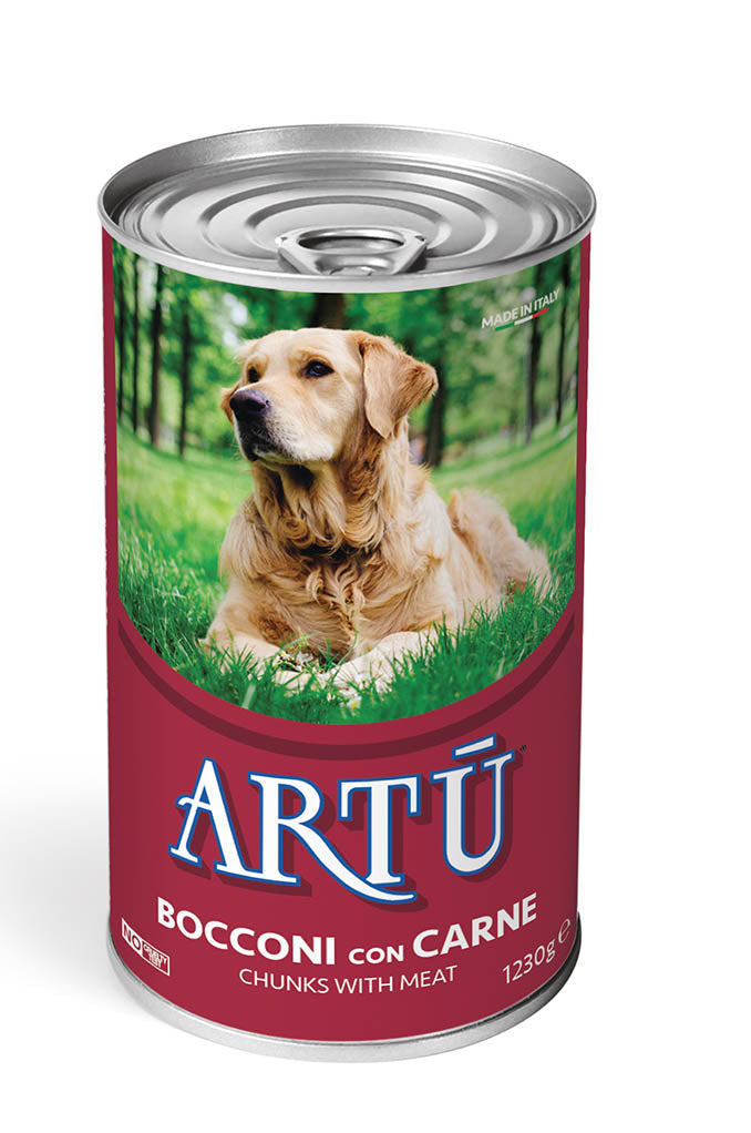 ARTU Chunks Meat Dog Wet Food 1230g