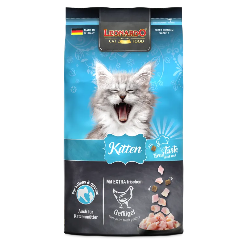 LEONARDO Chicken for kittens 300g