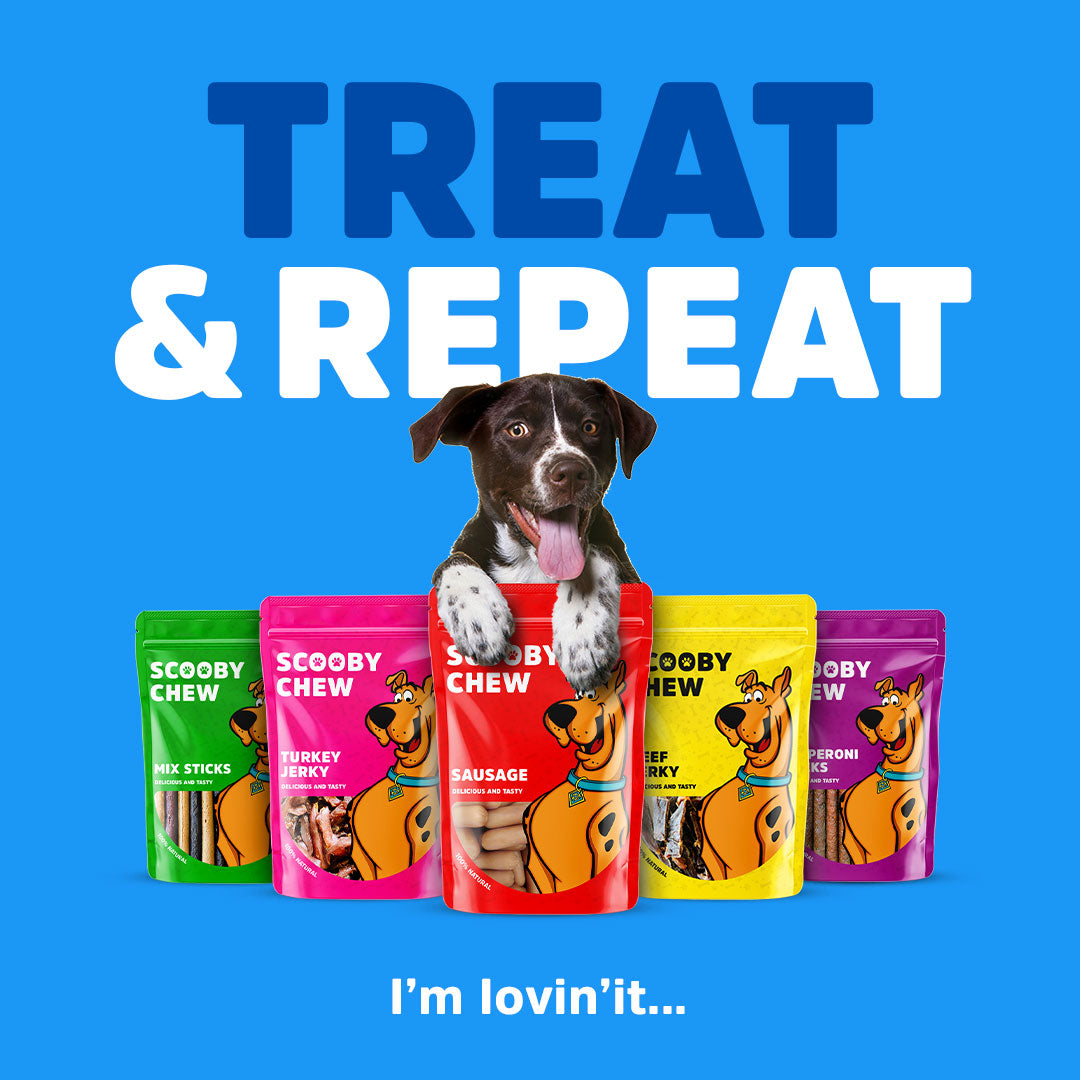 Scooby Chew Beef Bites Dog Treats 120g