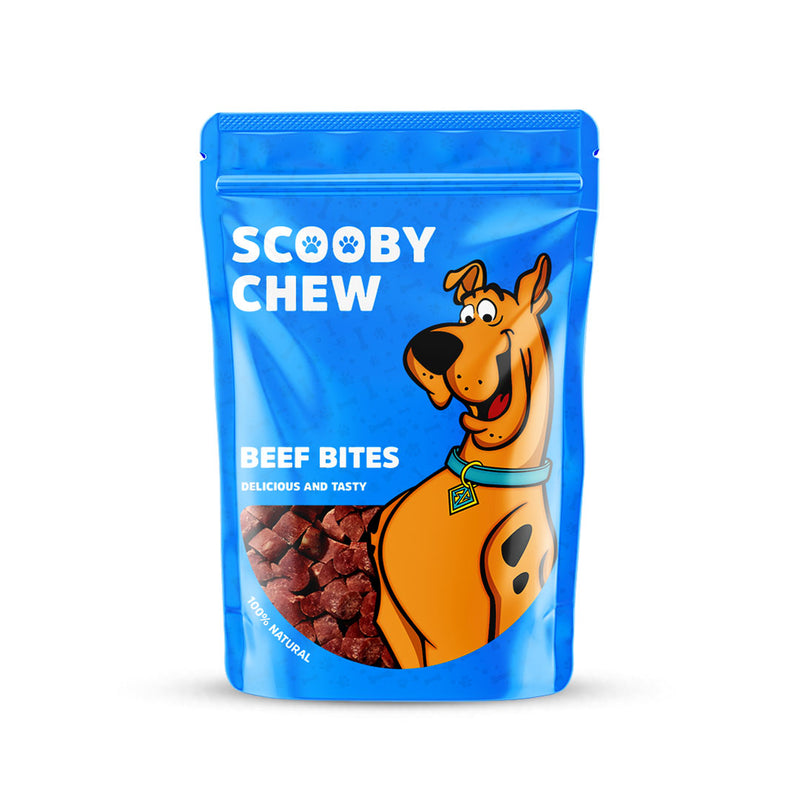 Scooby Chew with Beef Bites Dog Treats 120 g