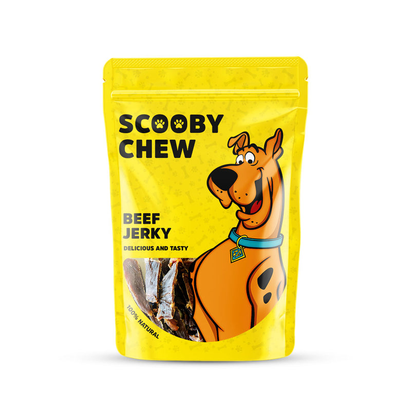 Scooby Chew with Beef Jerky Dog Treats 120 g