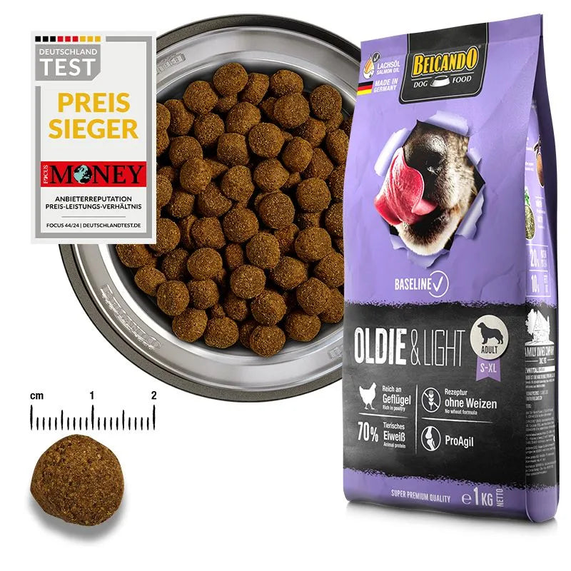 Belcando Baseline Oldie & Light Adult Dogs 12.5kg