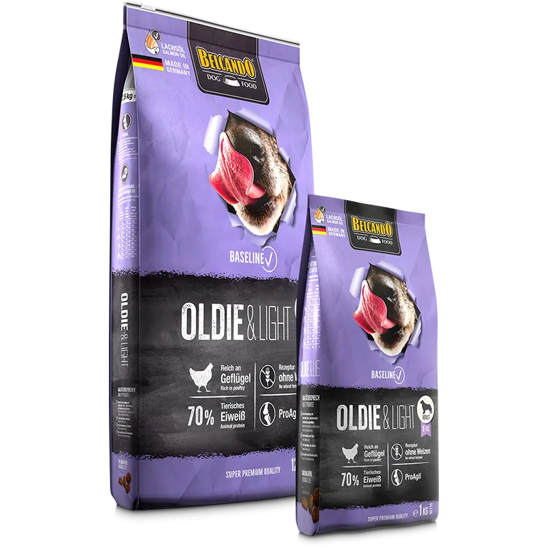 Belcando Baseline Oldie & Light Adult Dogs 12.5kg