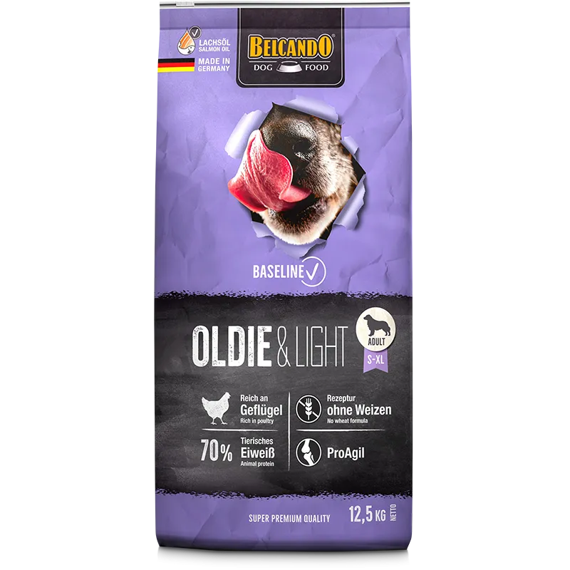 Belcando Baseline Oldie & Light Adult Dogs 12.5kg