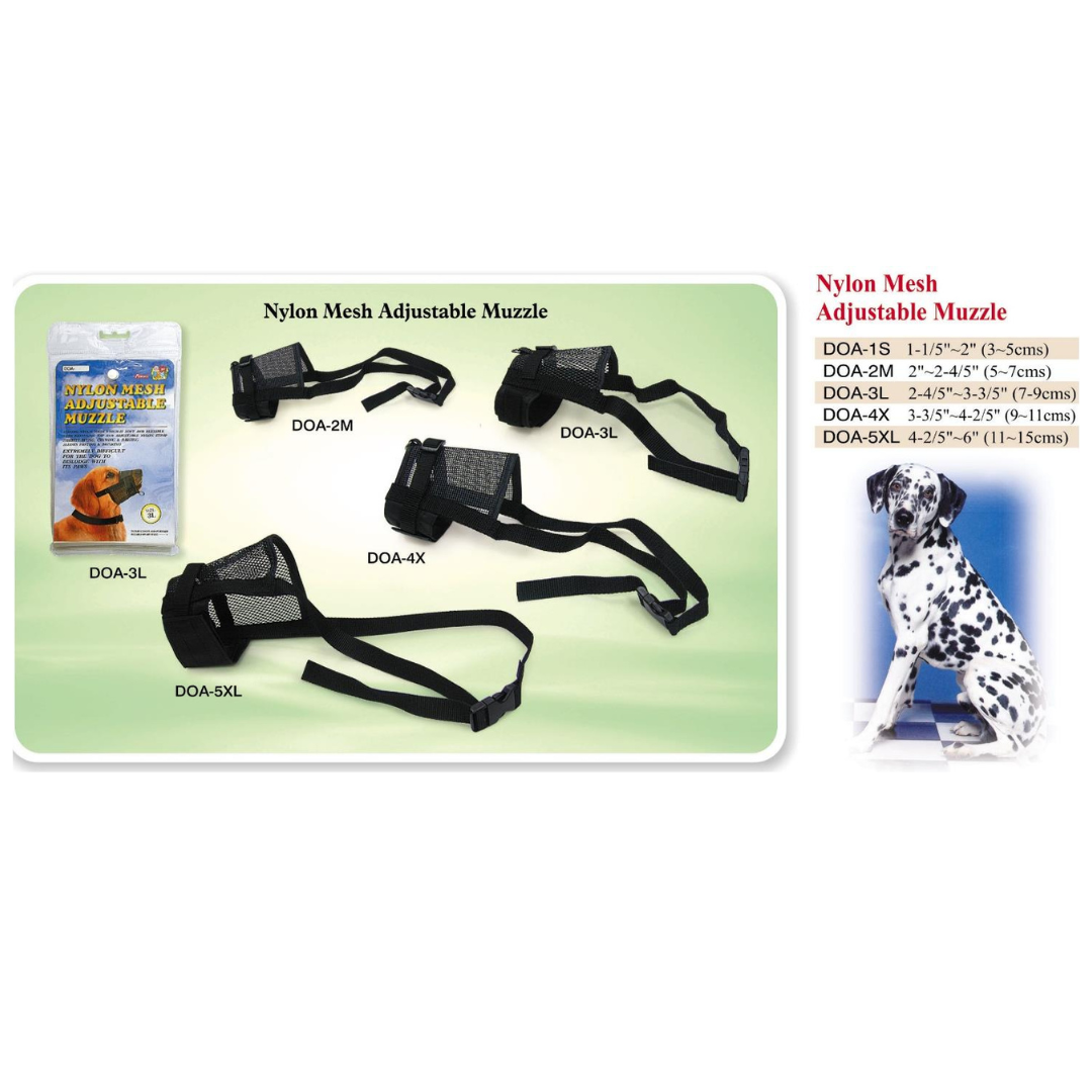 Muzzle - Nylon m. DOA-5XL