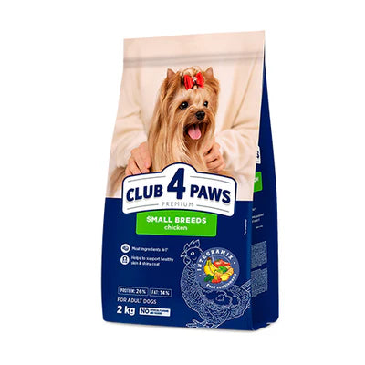 CLUB 4 PAWS For Small Breeds PREMIUM for adult dogs 900G