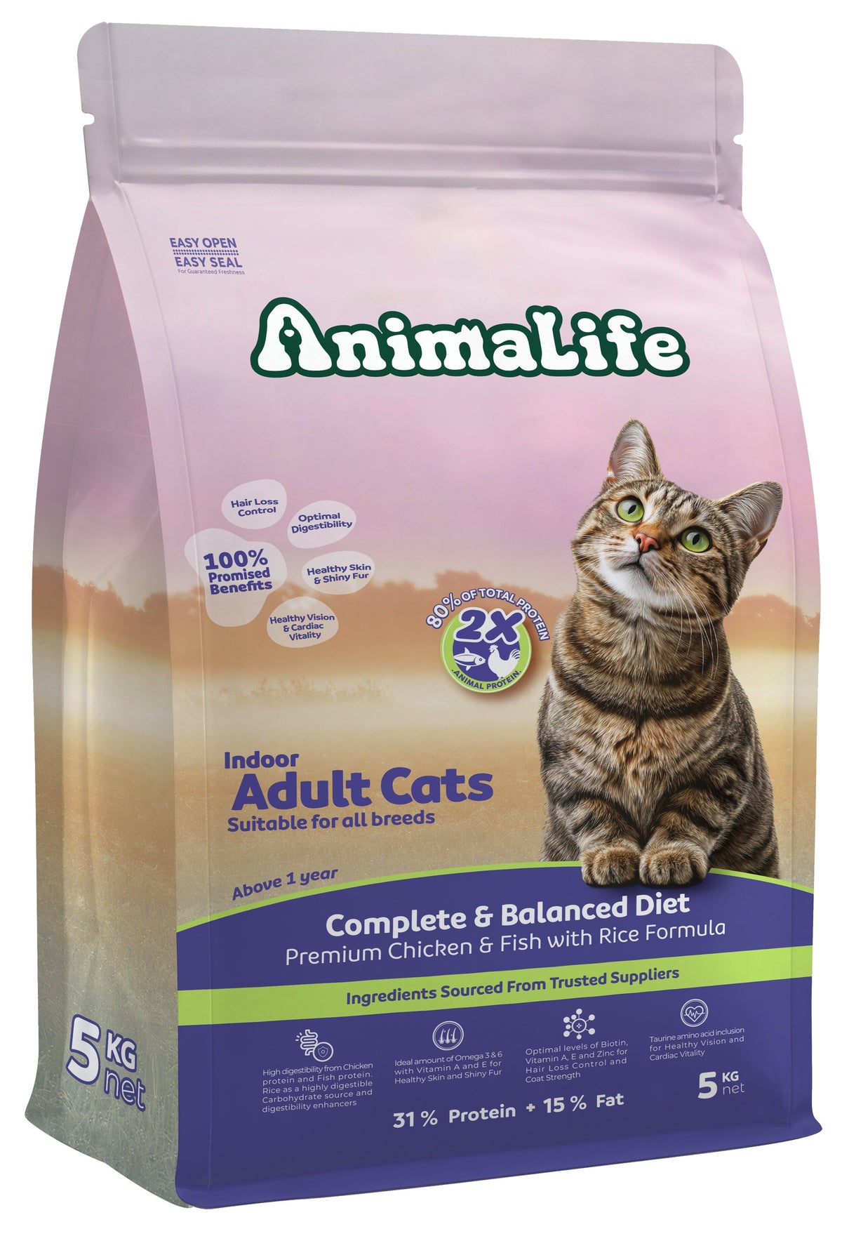AnimaLife Cat Dry food Adult Diet Complete - 5Kg