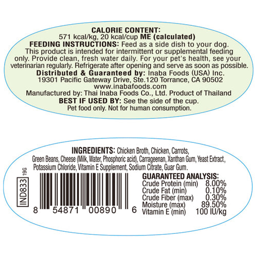 TWINS
Chicken with Vegetables & Beef Recipe dog