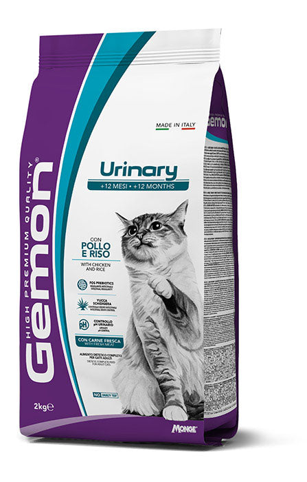 GEMON High Premium Urinary Care Chicken&Rice Cat Dry Food 2kg