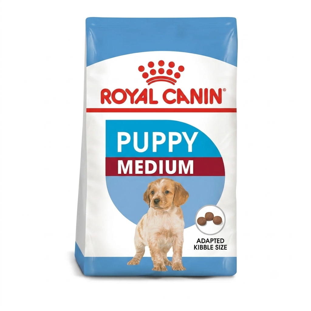 Royal Canin Medium Puppy (4 KG) - Dry food for medium dogs - adult weight from 11 to 25 KG. from 2 to 12 months