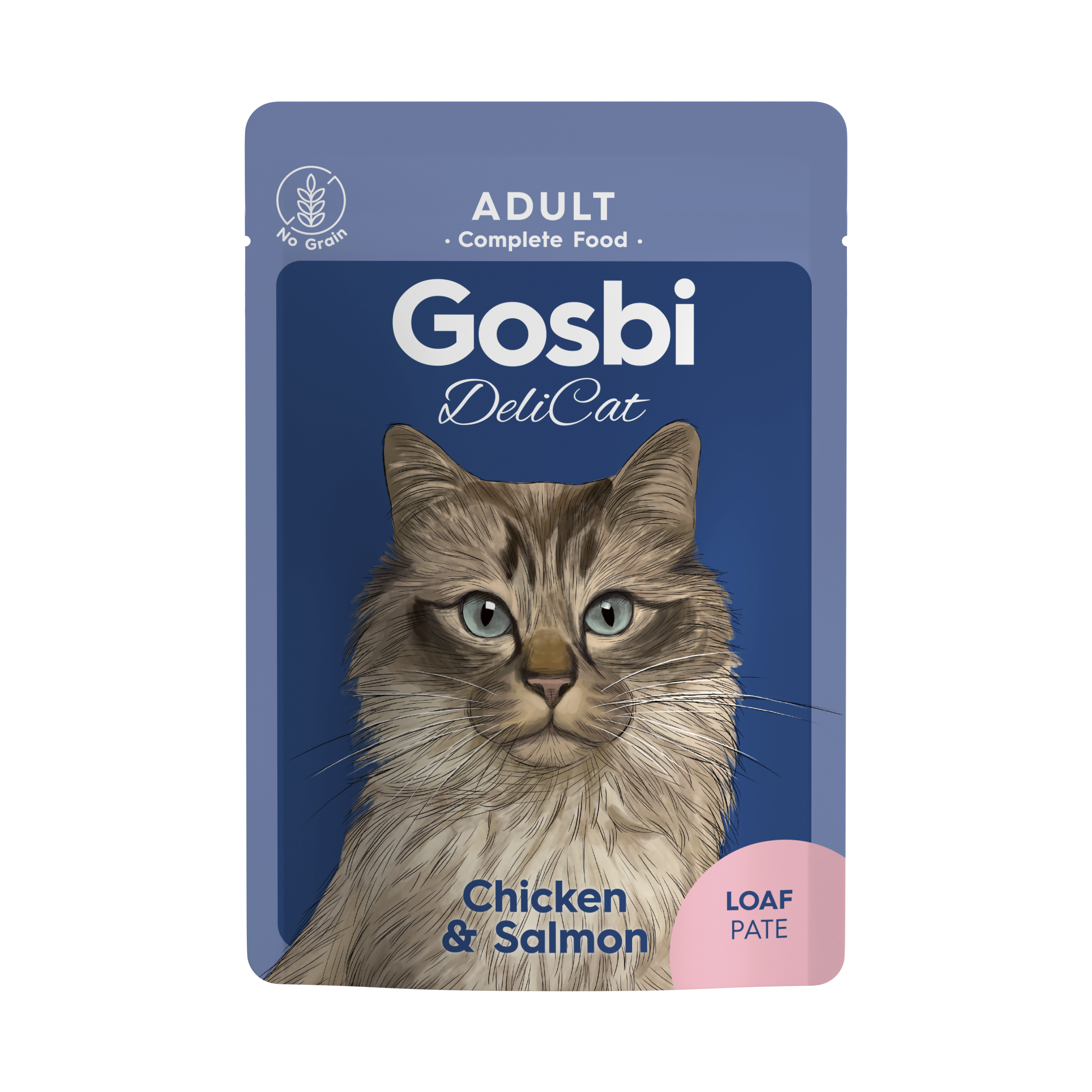 Gosbi DeliCat Adult Chicken&Salmon