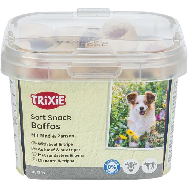 Trixie Soft Snack Baffos with beef & tripe