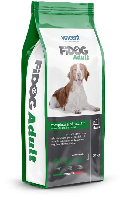 Vincent FiDOG Adult Dry Dog Food - 20KG