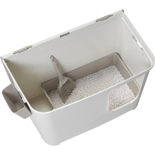 Casetta Camelia
Revolutionary litter box, combining style and function