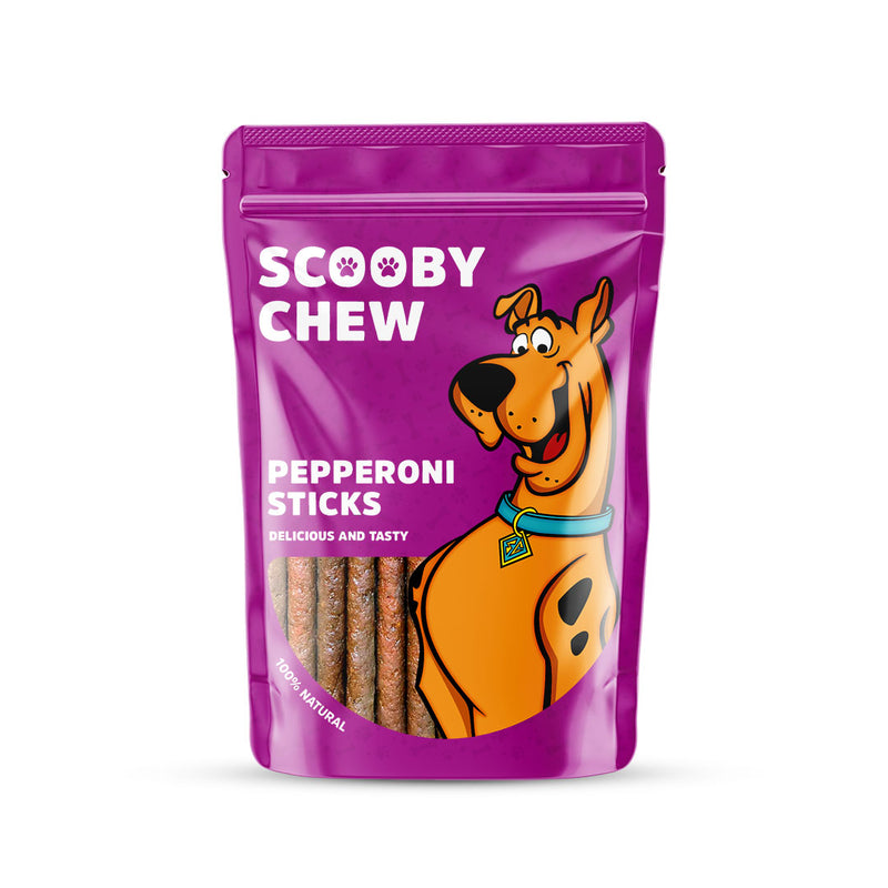 Scooby Chew with Pepperoni Sticks Dog Treats 120 g