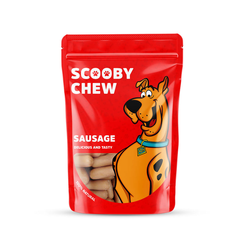 Scooby Chew with Sausage Dog Treats 120 g