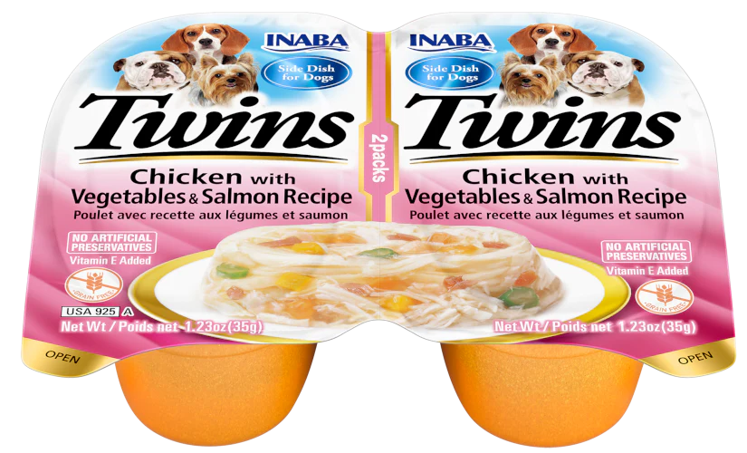 Twins Chicken With Vegetables & Salmon Recipe