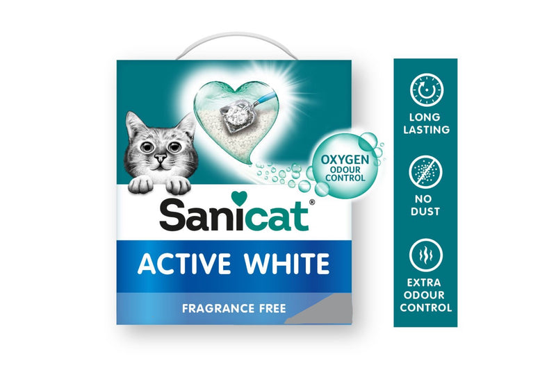 Sanicat Cat Litter - Active White10L