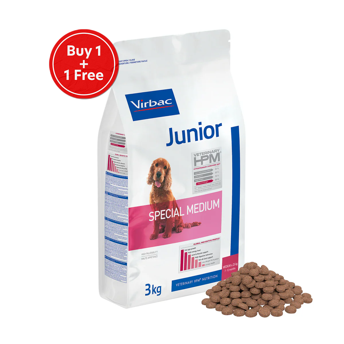 Virbac junior special medium 3kg