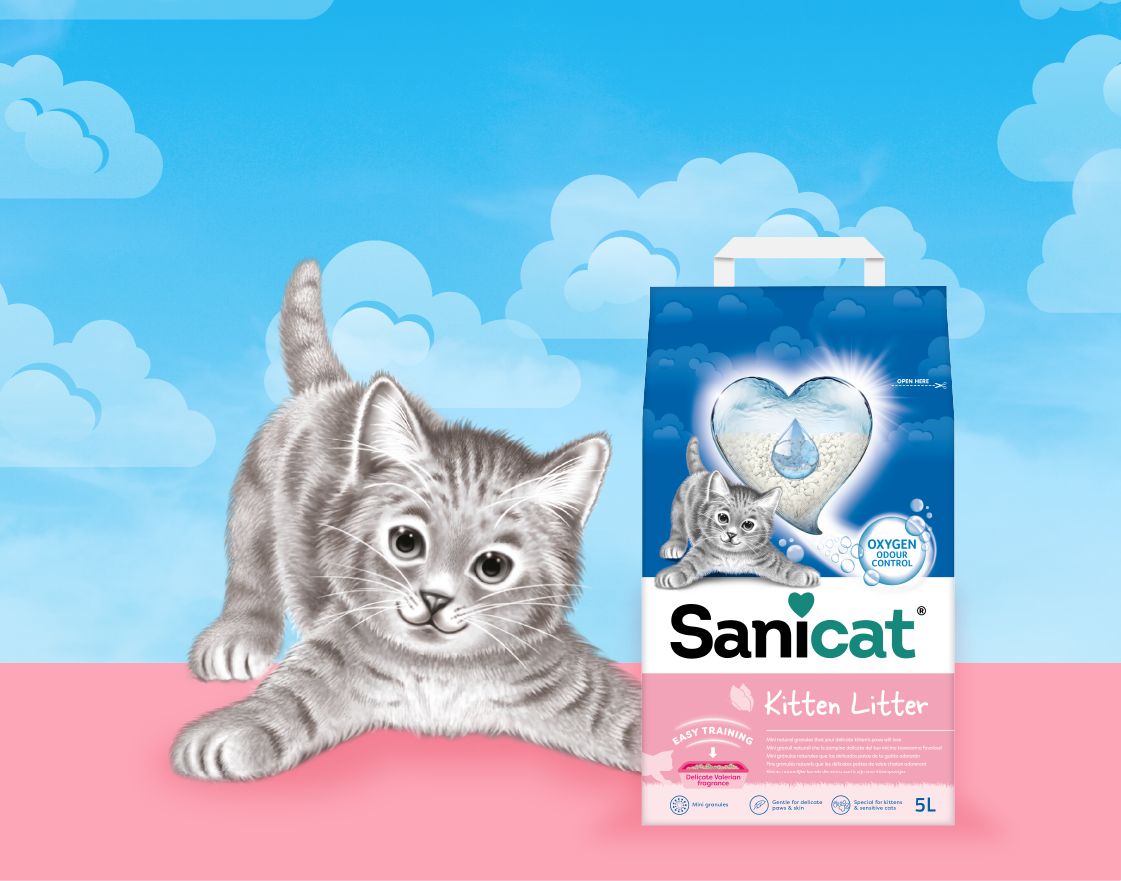 SANICAT 0 KITTEN LITTER 5 L