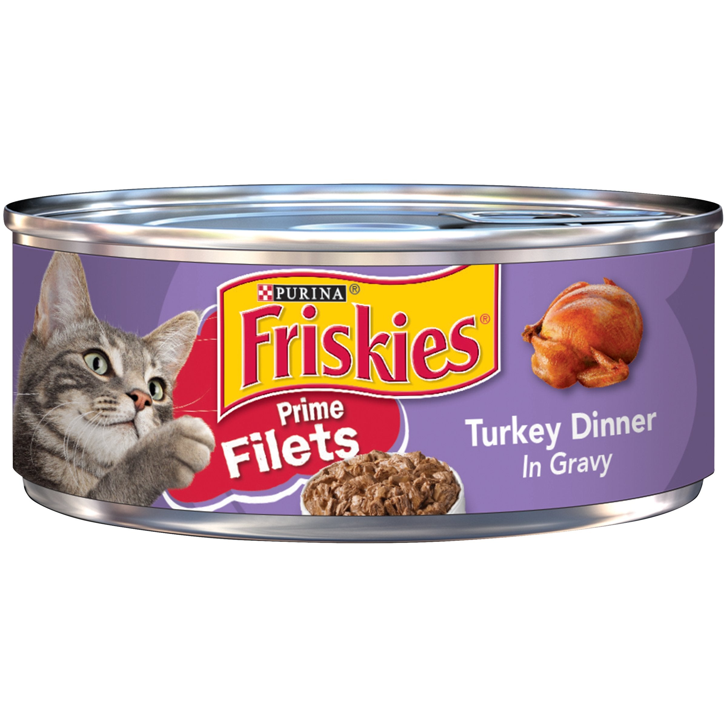 PURINA FRISKIES Prime Filets Turkey in Gravy 156g