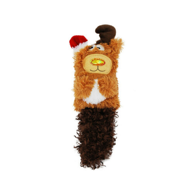 KONG Holiday Kickeroo Reindeer Cat Toy Brown
