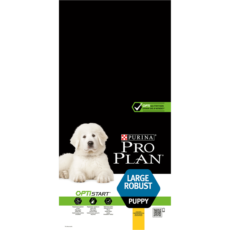 PURINA ® PRO PLAN® Large Robust Puppy with OPTISTART® Rich in Chicken Dry Food - 12 KG